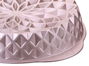 Форма за печене Dr.Oetker Mandala 2557, 26 см, Кръгла, Алуминиева отливка, Розово злато