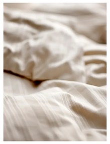 Бежово единично спално бельо от дамаск 140x200 cm Noble – Södahl