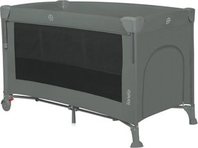 Lionelo - Детска пътна кошара 3 в 1 ELLEN, зелен шалфей