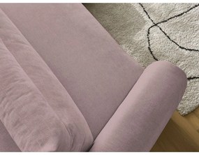 Светлорозов ъглов диван Aden – Bobochic Paris