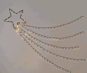 Коледна звезда осветена с 150 Led-Warm White