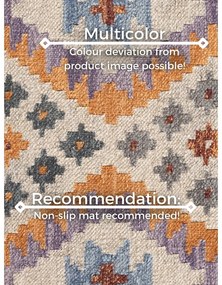 Двустранен ръчно изработен вълнен килим 200x290 cm Kamal Oasis – Nouristan