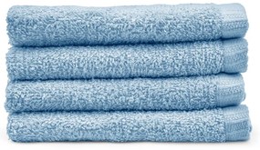 Сини бързосъхнещи памучни кърпи в комплект от 4 бр. 30x30 cm Quick Dry – Catherine Lansfield