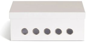 Бял картонен органайзер за кабели Cordy Paper Laminate – Bigso