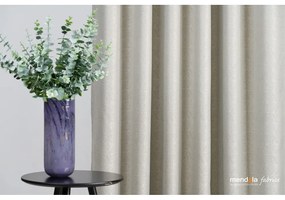 Бежова завеса 140x260 cm Teorema - Mendola Fabrics