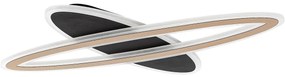 Rabalux 71313-LED Димируем плафон TANELI 70W/230V 3000/4000/6000K черен + д.у.