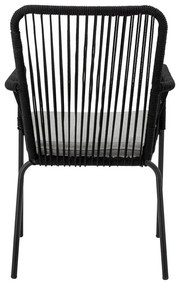 Черни трапезни столове в комплект от 2 броя Santino – Bloomingville