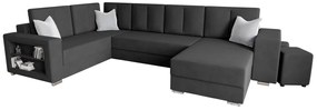 Разтегателен диван в П-образна формаJENER, 326x90x180, itaka 27,ляв