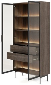 Витрина Luminus-Кафяв