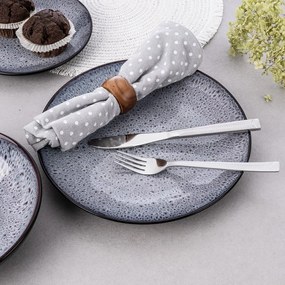 Прибори за хранене от неръждаема стомана в сребрист цвят 24 бр. Bright – Orion