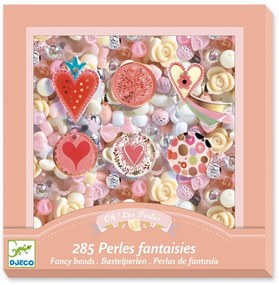 Djeco - Игра създай бижута Fancy beads Hearts DJ09855