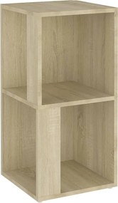 809020 vidaXL Ъглов шкаф, дъб сонома, 33x33x67 см, инженерно дърво