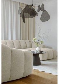 Бежов ъглов диван (ляв ъгъл/U форма) Shell – Miuform