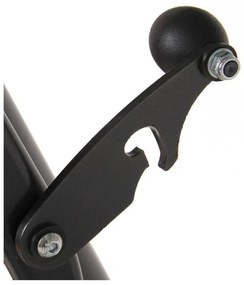 Тъмносива градинска люлка метална Rimini – Dajar