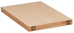 Кръгла сгъваема маса за хранене от дъб ø 115 cm Malaga - Bonami Selection