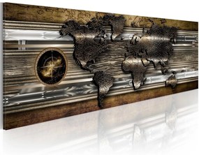 Печат върху платно - Светът на метала 150x50