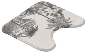 Черно-бежов килим за баня WC 45x45 cm Cocoty – douceur d'intérieur