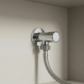 Ъглов вентил 02 1/2" x 3/4" Chrome
