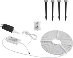 Смарт LED лента 5 метра CCT 30W 350 lm 2700 - 6500K IP44 вкл. колчета за заземяване