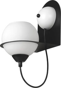 Аплик АСТРО, черен, 1xE27