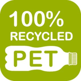 Черно-бял килим за баня от рециклирана пластмаса 50x80 cm Tara – Wenko