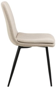 Кремав трапезен стол Becca - Actona