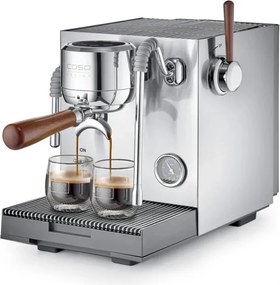 Еспресо машина Caso Design EspressoGourmet Advanced, 3000W, 19 bar, 2 л, ULKA, PID, Манометър, Полупрофесионална, Инокс