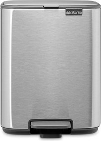 Стоманено кошче за боклук с педал в матово сребрист цвят 7 l Bo – Brabantia