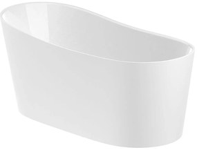 Свободностояща вана, A248499000, Roca, Stonex, click-clack клапа и сифон, бяла, 150х70см