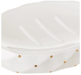 Бял комплект аксесоари за баня Dottie - Casa Selección