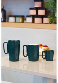 Тъмнозелени глинени чаши в комплект 2 бр. за еспресо 80 ml Fuori – Vialli Design
