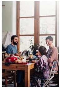 Червена керамична кръгла форма за печене на хляб , ⌀ 28,5 cm - Emile Henry