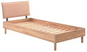 Детско легло от масивен дъб в естествен цвят 90x200 cm Forrest – Vipack