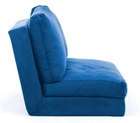 Син разтегателен диван 120 cm Taida – Balcab Home