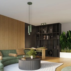 Зелен прожектор 6,5x45 cm Gleam – Sollux