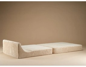 Светлокафяв детски стол от рипсено кадифе Flipster – Wigiwama