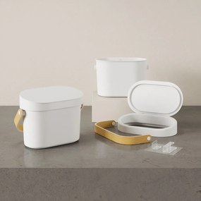 Бял контейнер за компостируеми отпадъци 4 l Bellwood – Umbra