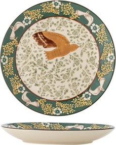 Зелена десертна глинена чиния ø 16 cm Hezha – Bloomingville