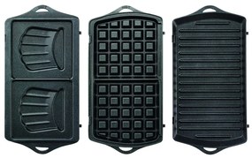 Машина за сандвичи в черно и сребристо Break Time - Tefal