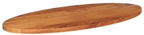 370808 vidaXL Плот за маса, 80x40x3,8 см, овален, масивна акация