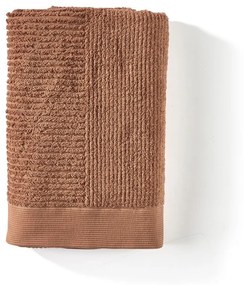 Оранжево-кафява памучна хавлиена кърпа 70x140 cm Terracotta – Zone