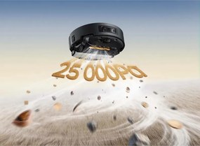 Прахосмукачка робот Dreame Aqua 10 Ultra Track RLR81CE-BK, 25000 Pa, 200 мин, 3.5/4 л, Сухо/мокро, AI камери, VersaLift DToF, Автоматично почистване на моп при 100°C, Черен