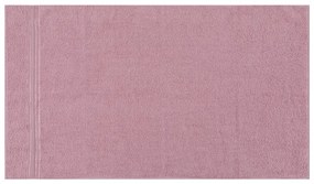 Розови памучни кърпи и хавлии за баня в комплект от 2 Dora - Foutastic