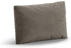 Сива възглавница за диван от букле Poppy – Micadoni