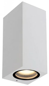 Lucide 69800/02/31 - Екстериорен аплик ZARO 2xGU10/35W/230V IP44 бял