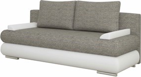 Разтегателен диван Milly-Gray light - White
