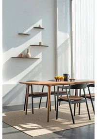 Маса за хранене от орехово дърво 90x200 cm Fawn - Gazzda