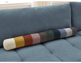 Син сгъваем/с място за съхранение ъглов диван (десен ъгъл/L форма) Fuji – Bobochic Paris