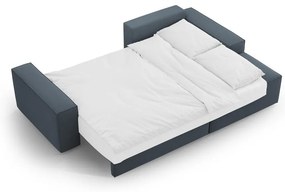 Син разтегателен ъглов диван (десен ъгъл) Jodie – Micadoni Home