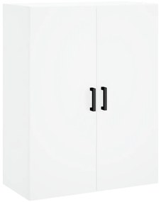 828420 vidaXL Стенен шкаф бял 69,5x34x90 см